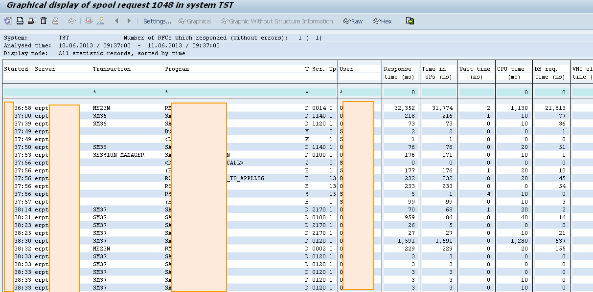 SAP 查询系统日志-追踪用户的更改记录 图11