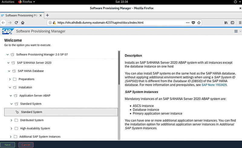 SAP S/4HANA 2020安装实录 图18