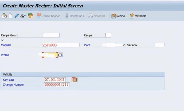 SAP PP C201使用ECR创建Recipe主数据 图3