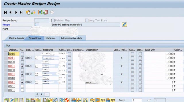 SAP PP C201使用ECR创建Recipe主数据 图7