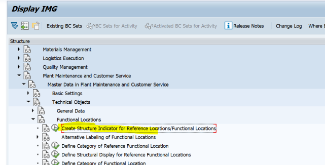 SAP PM 初级系列4 - 定义功能位置的结构标识