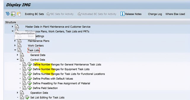 SAP PM 初级系列6 - 任务清单相关的配置