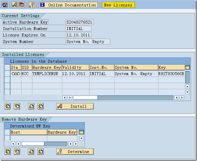 SAP License：SAP ECC6安装系列五：安装后 License 的处理 图2